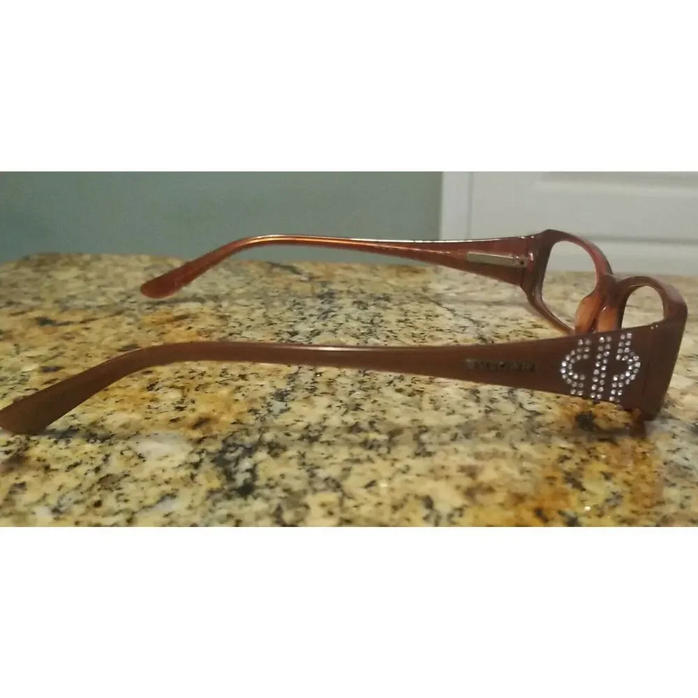 BVLGARI 470-B 829 Bling Crystal EYEGLASSES SIZE:51-15-135